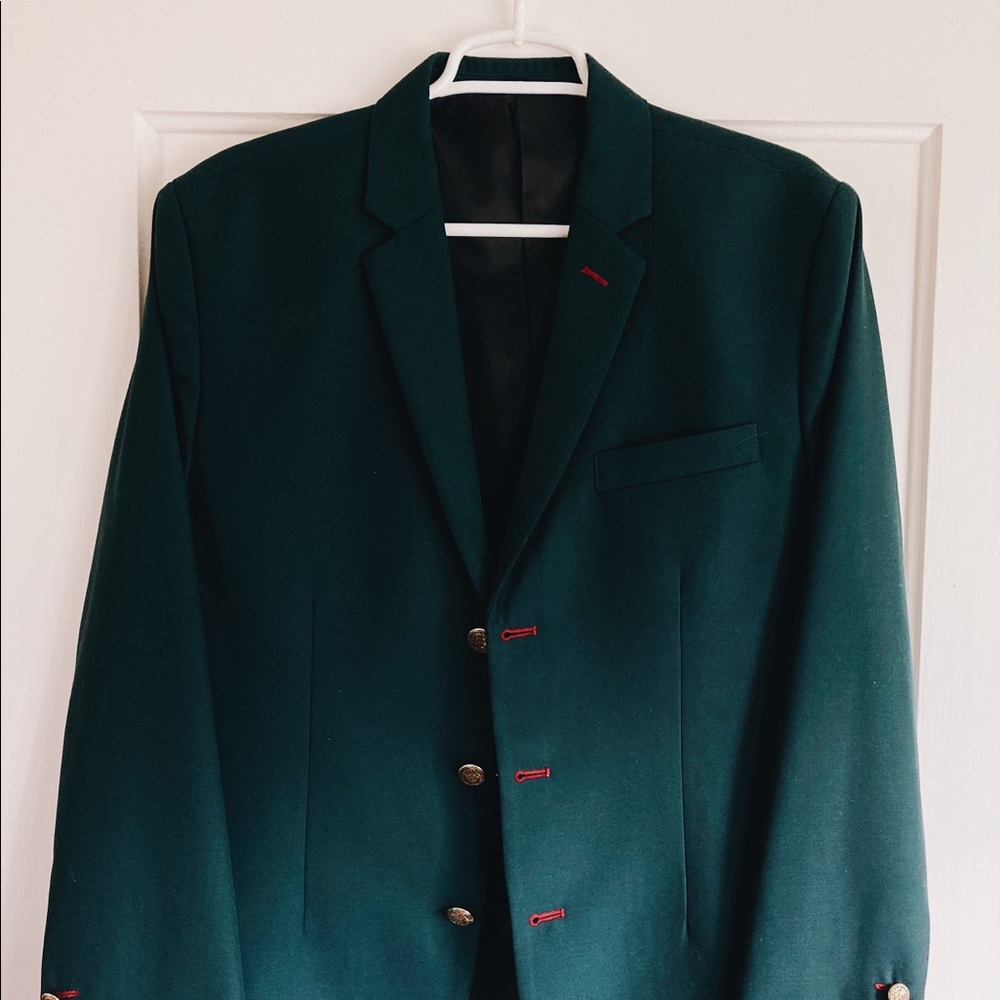 Men’s Wool Evergreen Suit Jacket